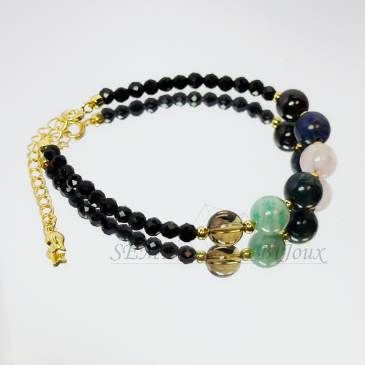 Bracelet astrologique Taureau – Pierre d’ancrage et d’harmonie – Signe du Zodiaque