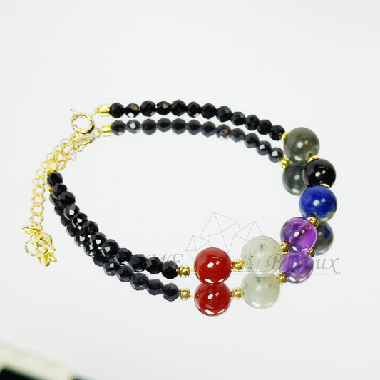 Bracelet astrologique Scorpion – Pierre de protection et d’intuition – Signe du Zodiaque