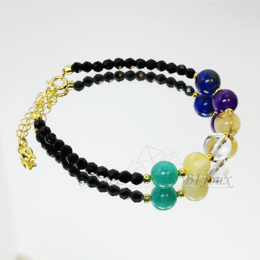 Bracelet astrologique Gémeaux – Pierre d’équilibre et d’adaptabilité – Signe du Zodiaque