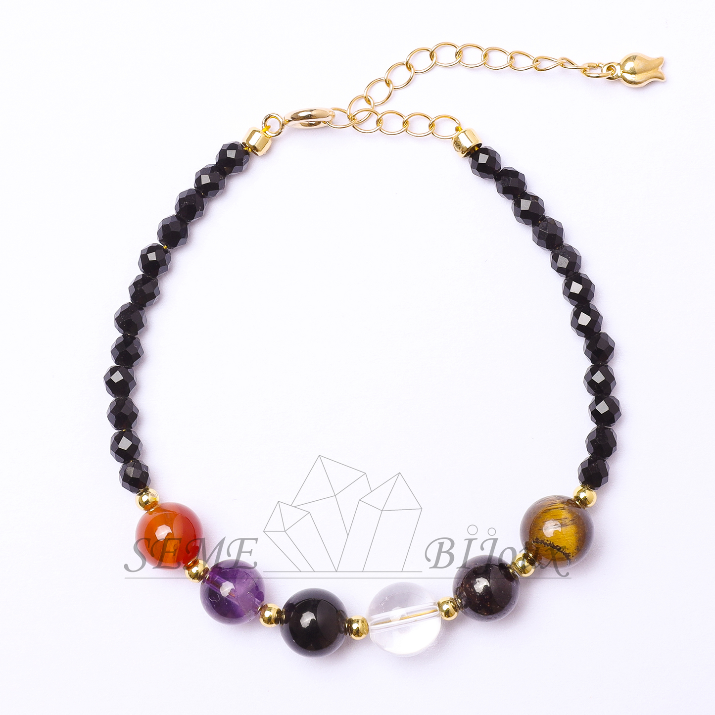 Bracelet astrologique Capricorne – Pierre d’ambition et de stabilité – Signe du Zodiaque