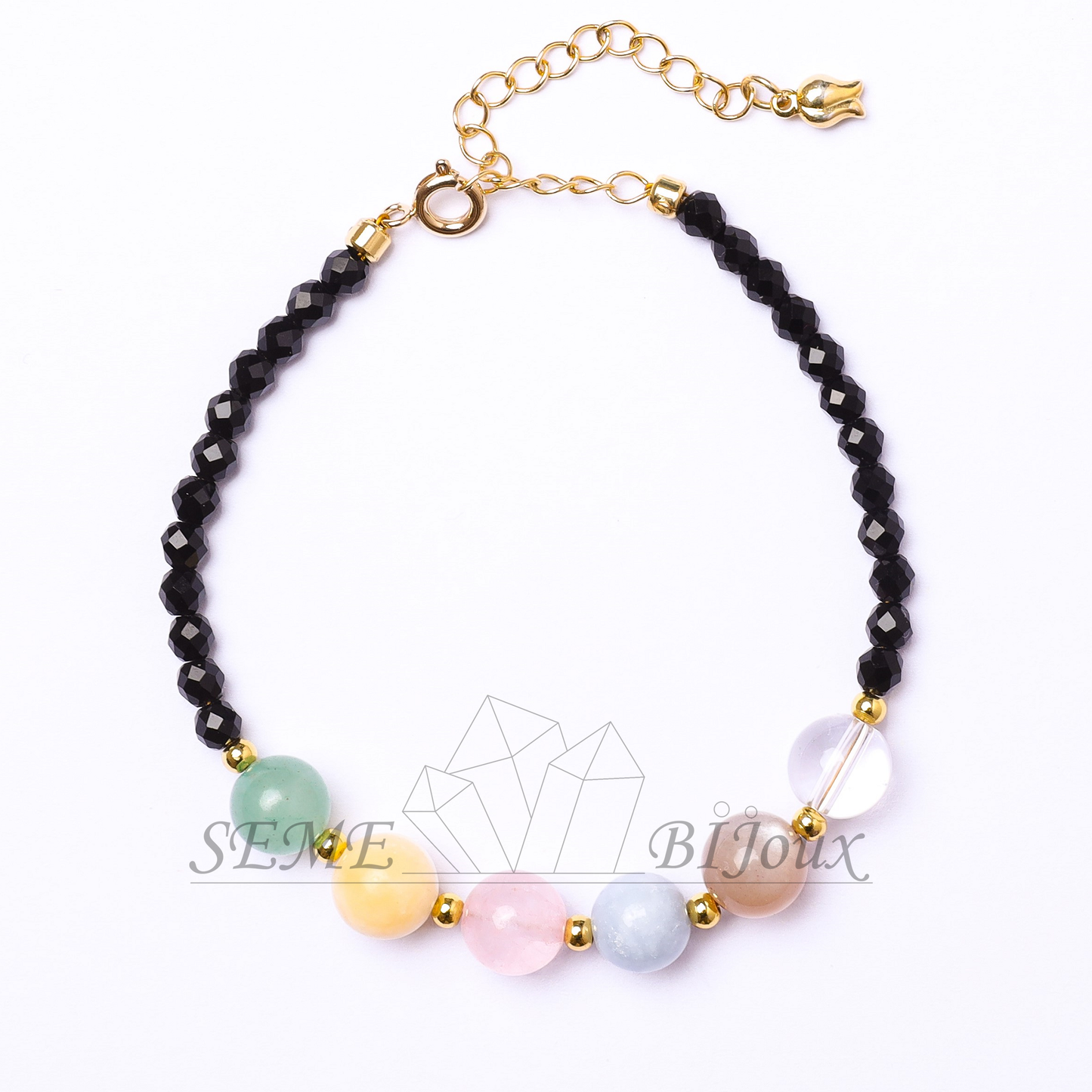 Bracelet astrologique Balance – Pierres naturelles harmonisantes – Zodiaque & lithothérapie