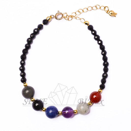 Bracelet astrologique Scorpion – Pierre de protection et d’intuition – Signe du Zodiaque