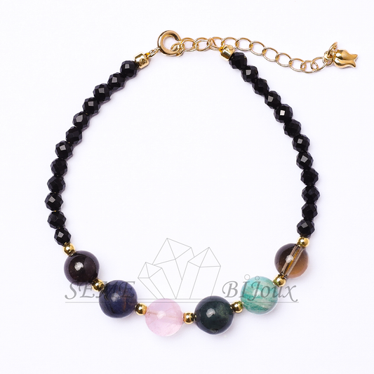 Bracelet astrologique Taureau – Pierre d’ancrage et d’harmonie – Signe du Zodiaque