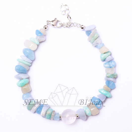 Bracelet Élément Eau – Intuition & Sérénité