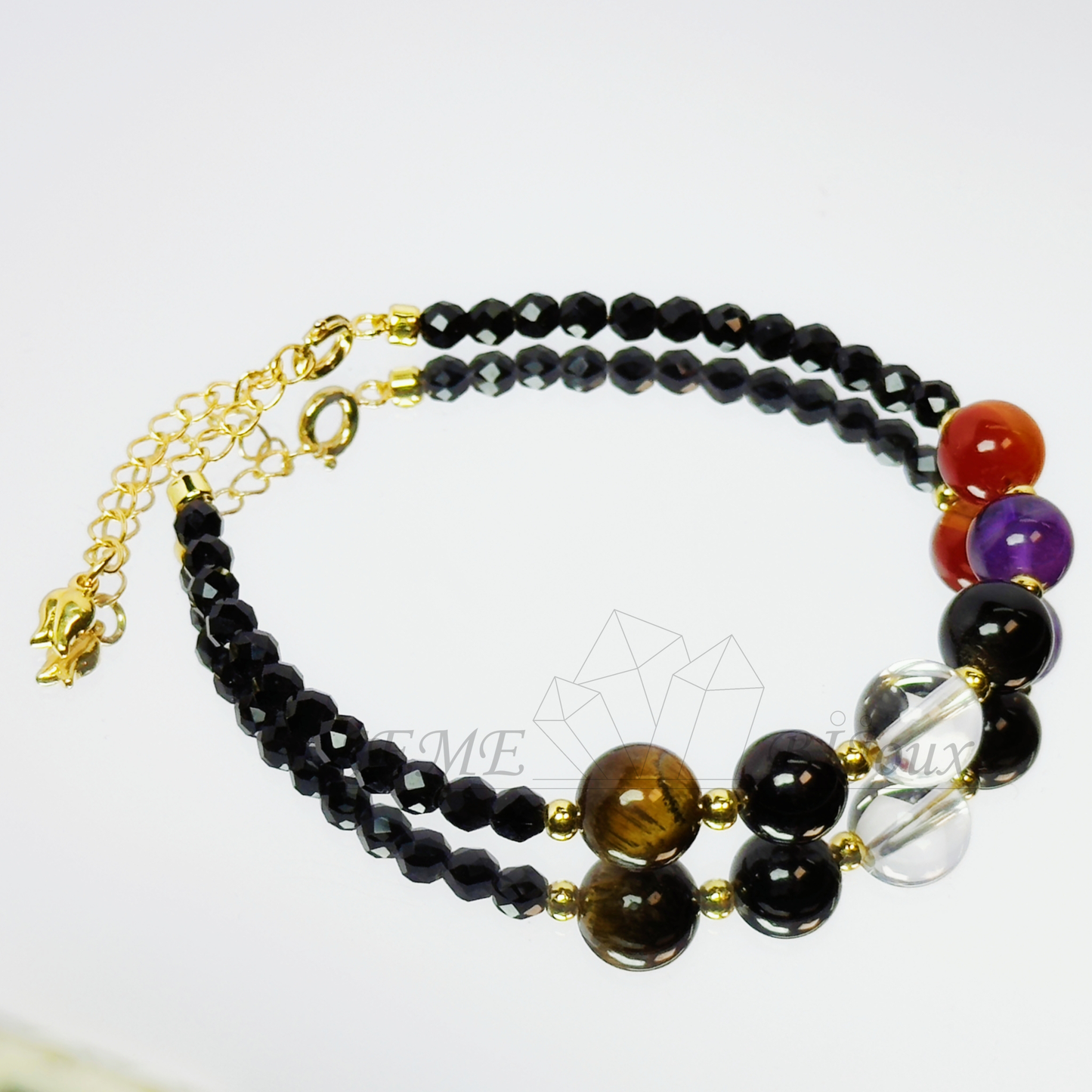 Bracelet astrologique Capricorne – Pierre d’ambition et de stabilité – Signe du Zodiaque